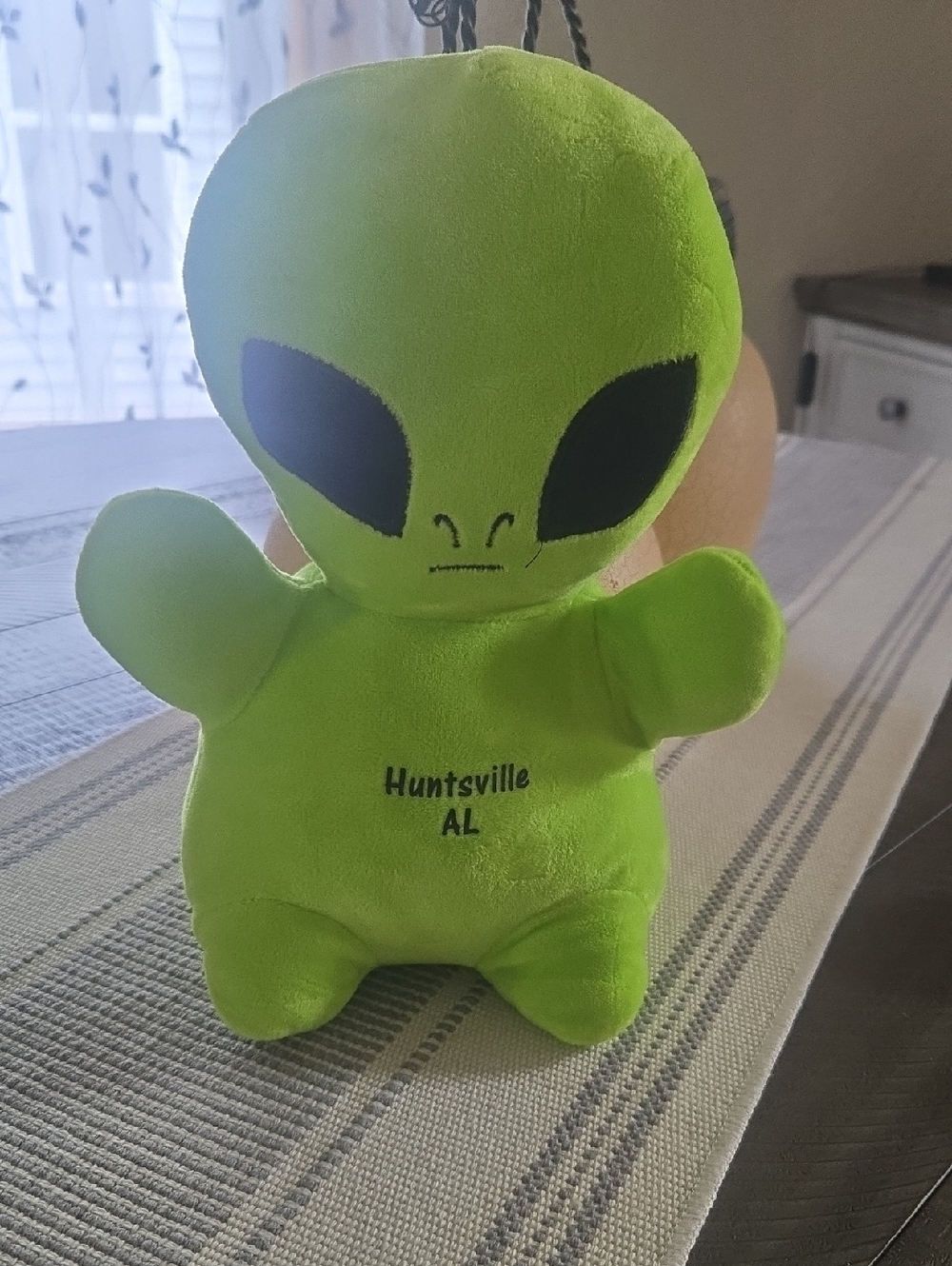 Huntsville AL Green Alien Plush Toy - Kids Toy